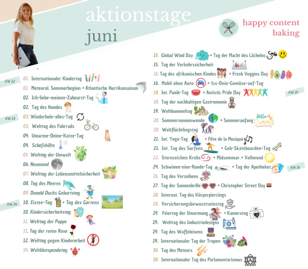 Contentbakery Aktionstage JUNI 2024