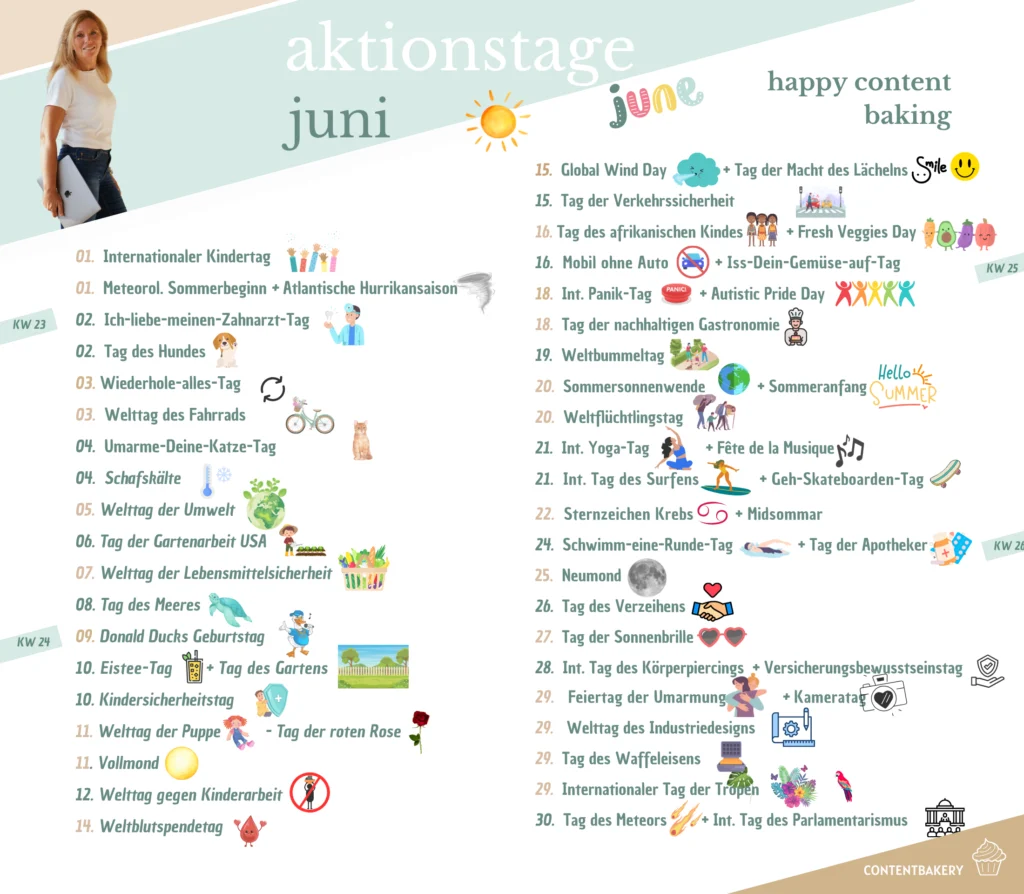 Aktionstage Juni 2025